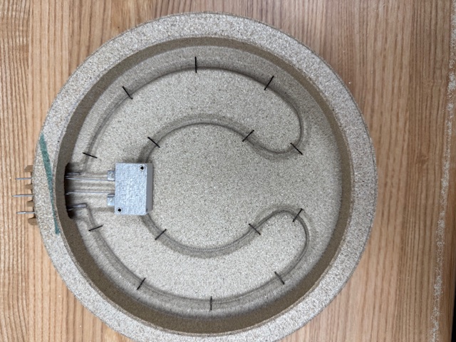 GE Range - Radiant Surface Element, warming (191D5125P003)